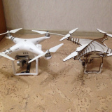 Модель квадрокоптера DJI Phantom